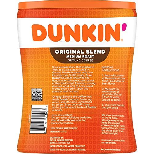 Review: Dunkin' ‌Original ‍Blend Medium Roast Ground Coffee, 30oz