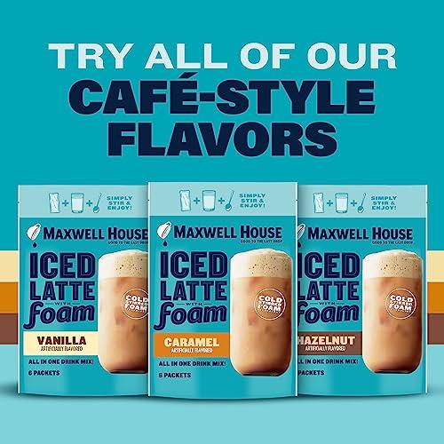 Sipping on Max: A Look ​at Maxwell House Caramel Iced Latte Single ‌Serve Instant Coffee⁣ Beverages