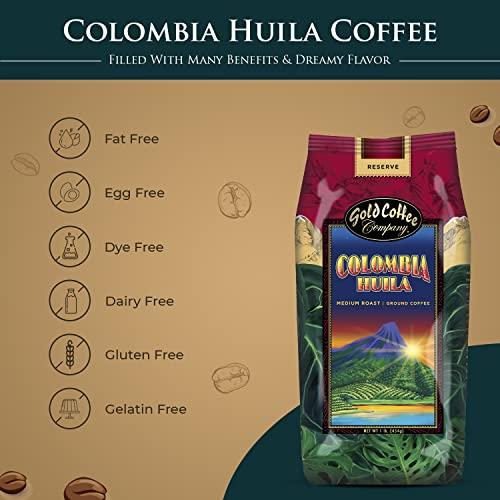 Colombia Huila Medium Roast Ground Coffee: A Taste of Coffee Paradise