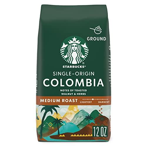 Review: Starbucks Colombia Ground Coffee—100% Arabica‍ Medium Roast—12 oz Bag