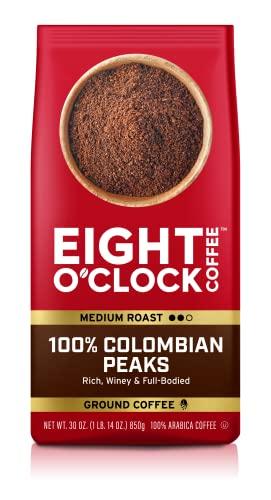 Eight O'Clock Colombian Peaks Coffee Review: Rich, Full-Bodied, & ‌Aromatic