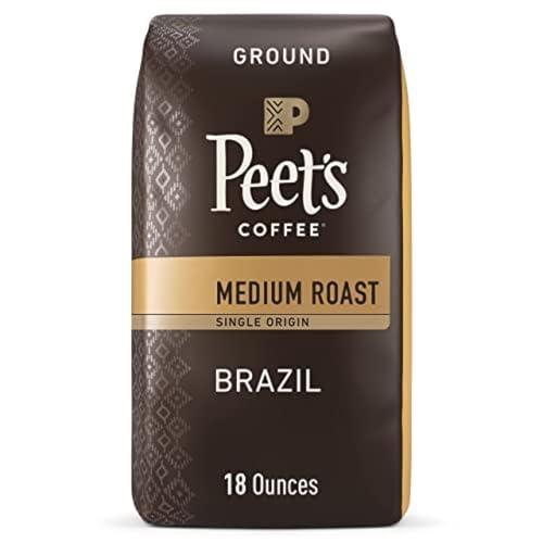 Experiencing Peet's: Single Origin Brazil Medium Roast Coffee Review
