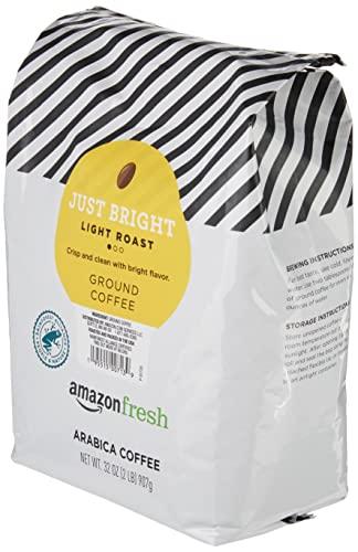 Brew⁢ up a Morning Delight: Amazon Fresh Just Bright Ground Coffee Review