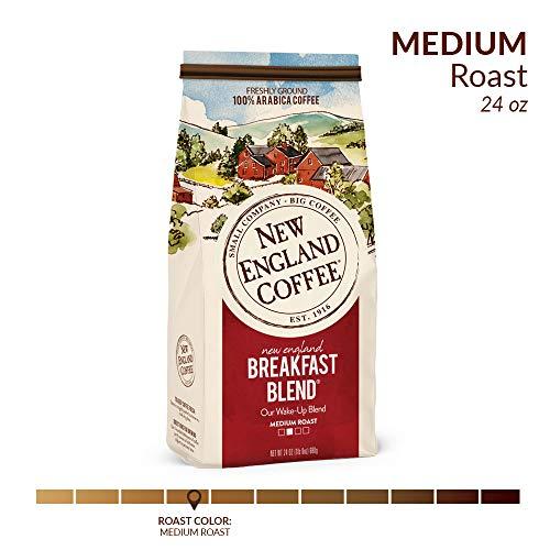 Review: New England Breakfast Blend Medium Roast Ground Coffee