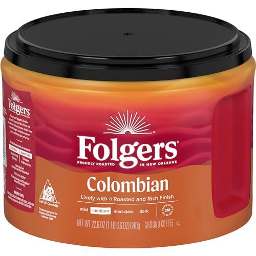 Discover the Richness: Folgers Colombian Medium Roast Review