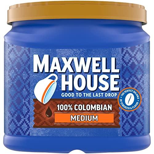 Maxwell House 100% Colombian Medium Roast Ground ​Coffee Review: Winter Warmth in a Canister