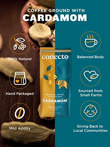 Conecto Cardamom Coffee ​Review: A Magical Blend of 100% Natural Guatemalan Arabica