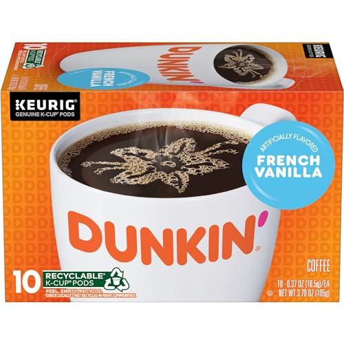 Indulge in Dunkin' French Vanilla ‌- A K-Cup Delight!