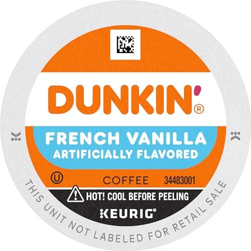 Indulge in Dunkin' French⁣ Vanilla - A K-Cup Delight!