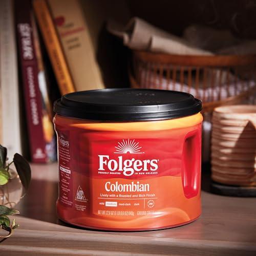 Discover the Richness: Folgers Colombian Medium Roast Review